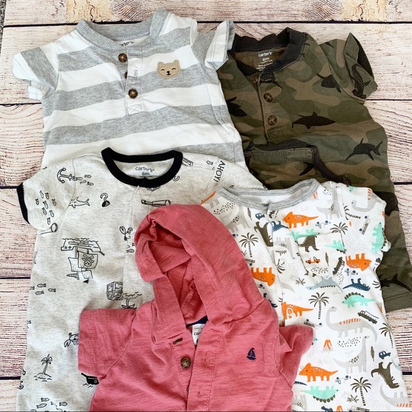 Carter's Other - Carters Boy Romper Bundle